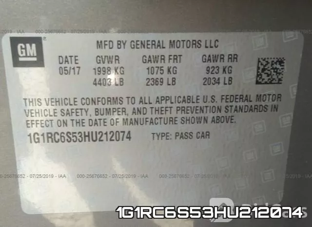 1G1RC6S53HU212074 фото 10