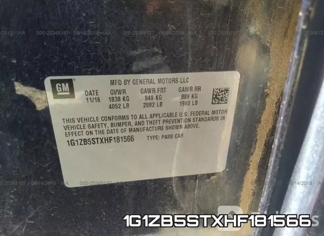 1G1ZB5STXHF181566 фото 9