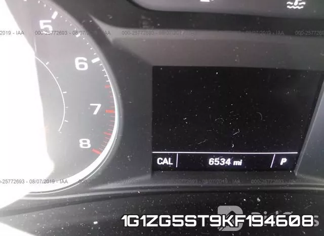 1G1ZG5ST9KF194608 фото 8