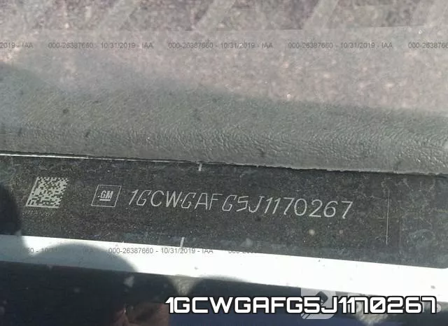 1GCWGAFG5J1170267 фото 10
