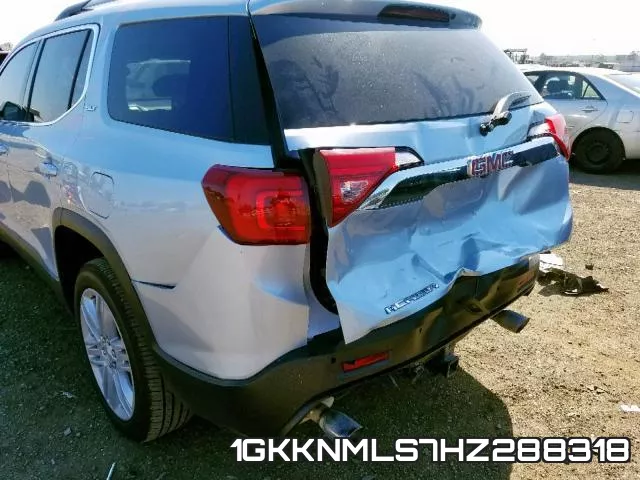 1GKKNMLS7HZ288318 фото 9