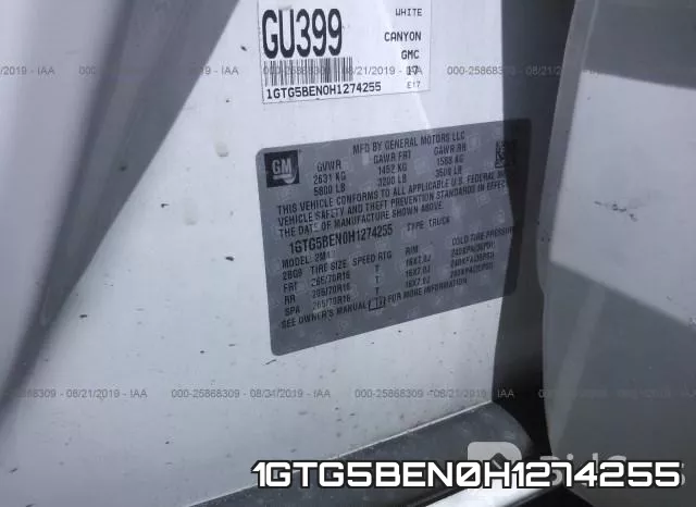1GTG5BEN0H1274255 фото 9