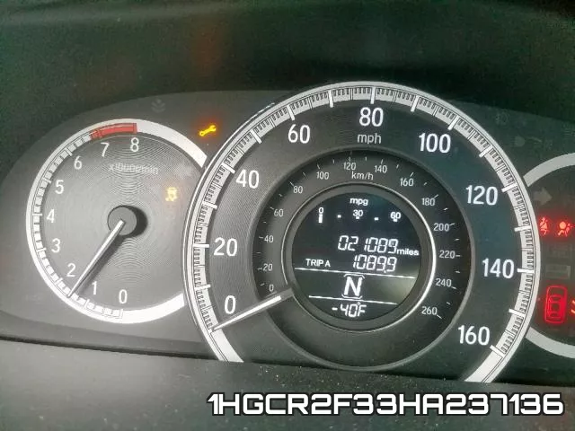 1HGCR2F33HA237136 фото 9