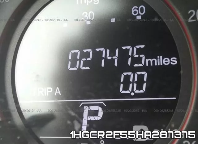 1HGCR2F55HA287375 фото 8