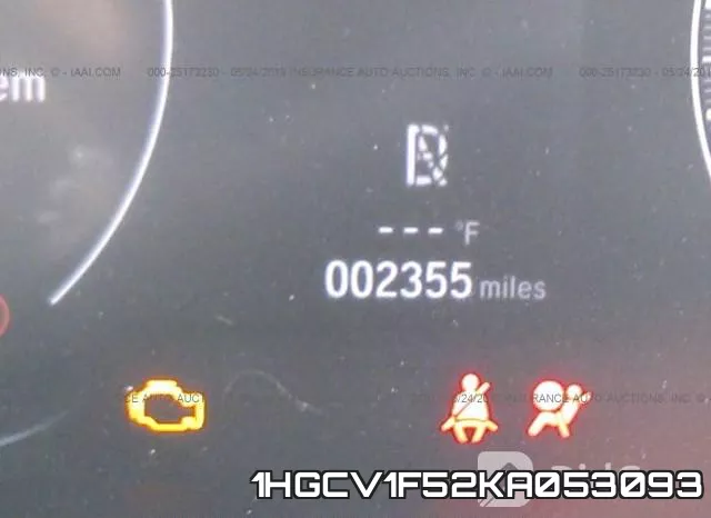 1HGCV1F52KA053093 фото 8