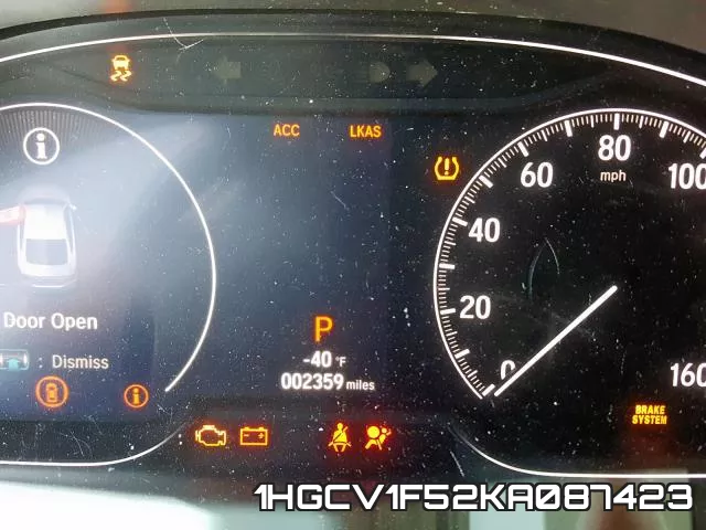1HGCV1F52KA087423 фото 9
