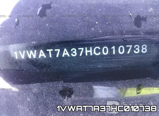 1VWAT7A37HC010738 фото 9