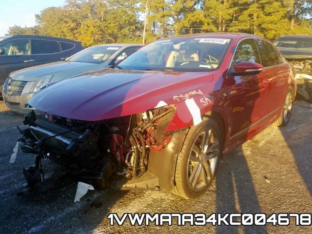 1VWMA7A34KC004678 фото 3
