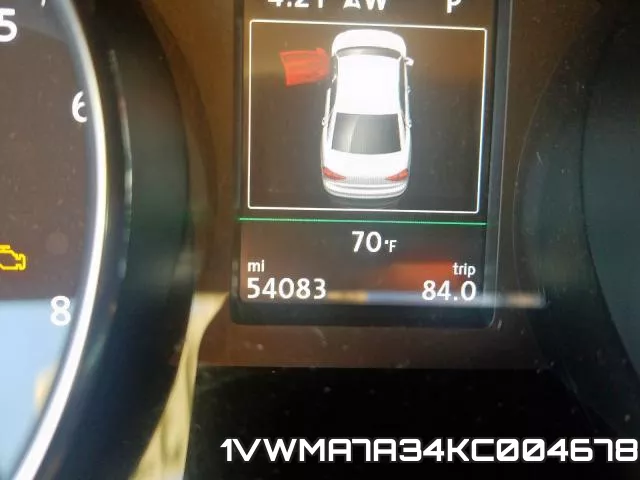 1VWMA7A34KC004678 фото 9
