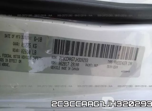 2C3CCAAG7JH320293 фото 10