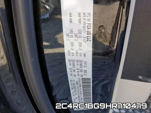 2C4RC1BG9HR710479 фото 2