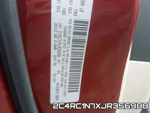 2C4RC1N7XJR356988 фото 2