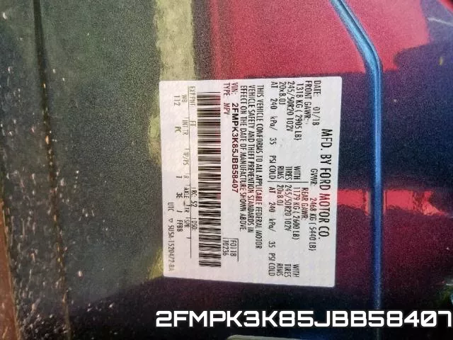 2FMPK3K85JBB58407 фото 2
