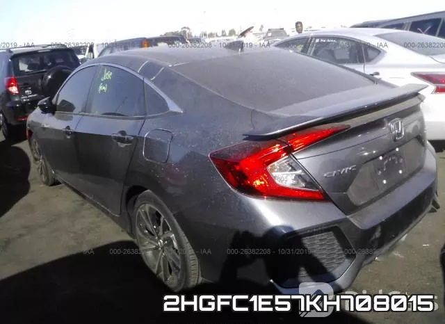 2HGFC1E57KH708015 фото 4