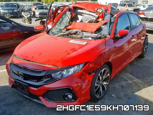 2HGFC1E59KH707139 фото 3