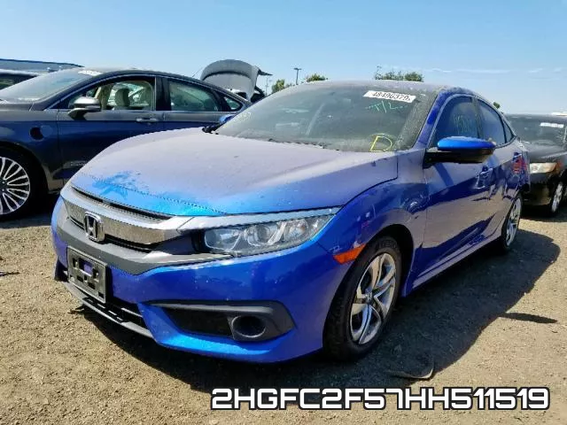2HGFC2F57HH511519 фото 3