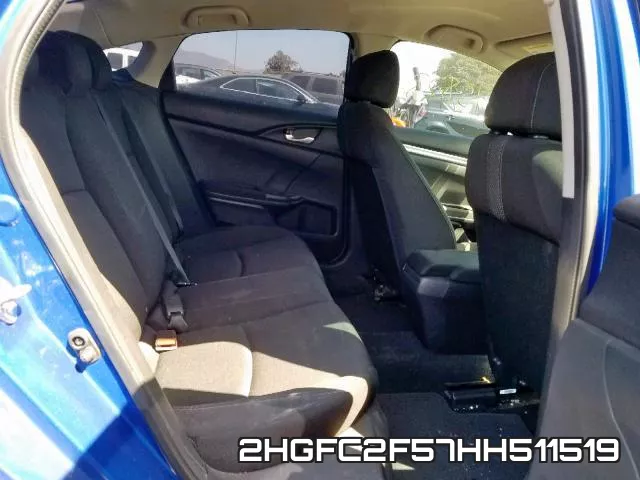 2HGFC2F57HH511519 фото 6
