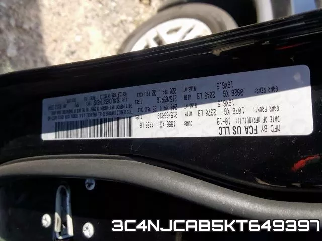 3C4NJCAB5KT649397 фото 2