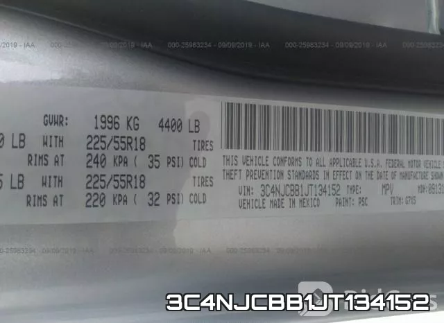 3C4NJCBB1JT134152 фото 10