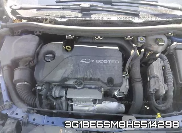 3G1BE6SM8HS514298 фото 2