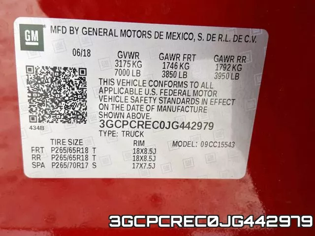 3GCPCREC0JG442979 фото 2