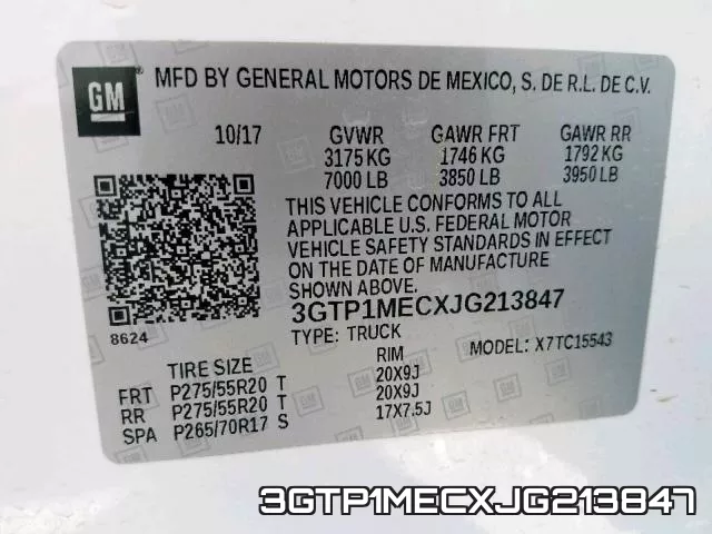 3GTP1MECXJG213847 фото 2