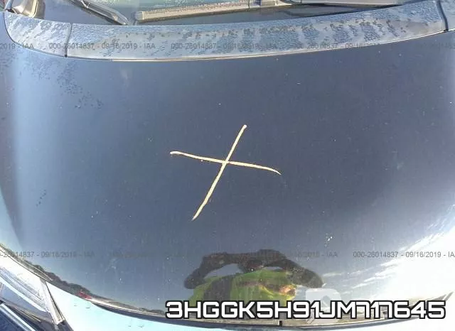 3HGGK5H91JM717645 фото 2