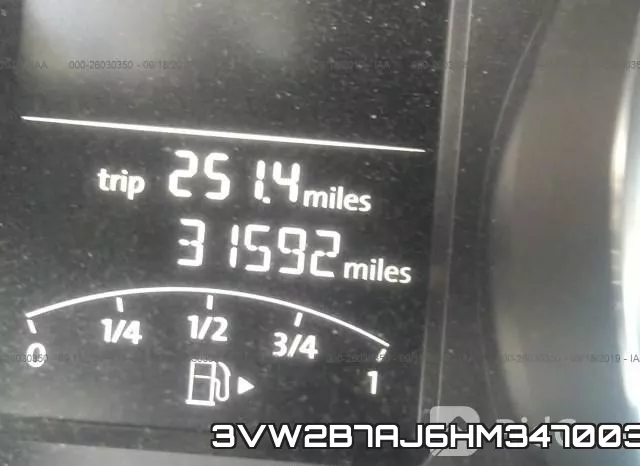 3VW2B7AJ6HM347003 фото 6