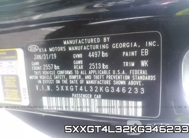 5XXGT4L32KG346233 фото 9