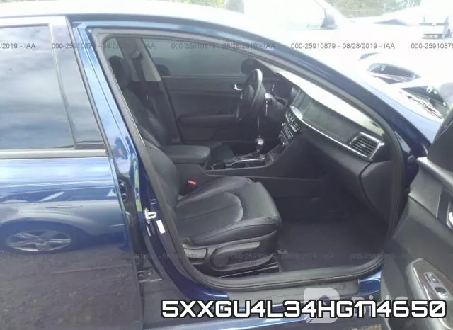 5XXGU4L34HG174650 фото 5