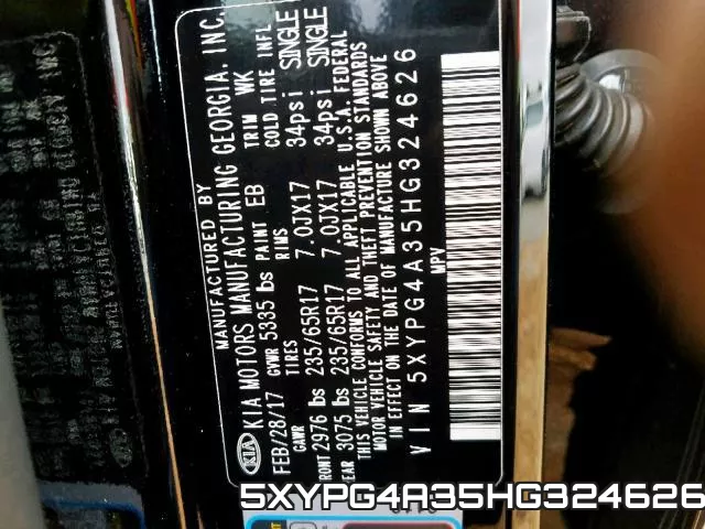 5XYPG4A35HG324626 фото 2