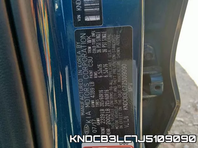 KNDCB3LC7J5109090 фото 2
