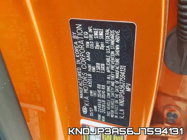 KNDJP3A56J7594131 фото 2