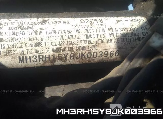 MH3RH15Y8JK003966 фото 2