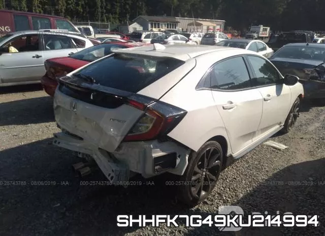 SHHFK7G49KU214994 фото 5