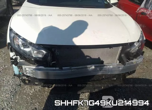 SHHFK7G49KU214994 фото 7