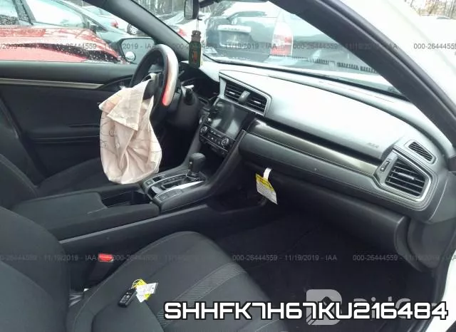SHHFK7H67KU216484 фото 6
