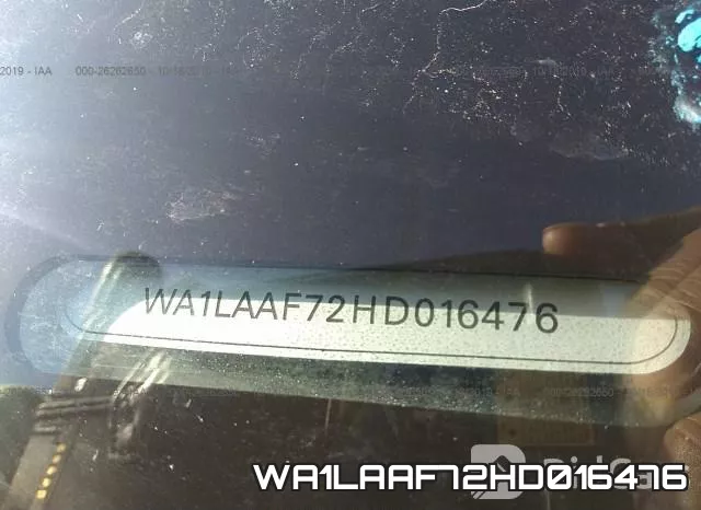 WA1LAAF72HD016476 фото 9