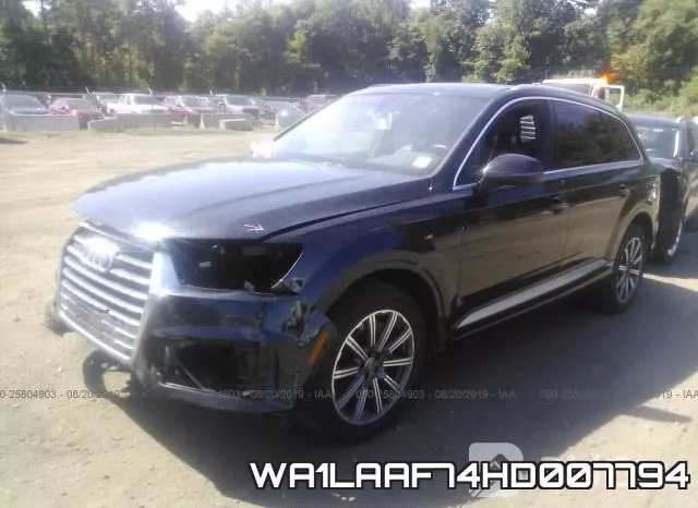 WA1LAAF74HD007794 фото 3