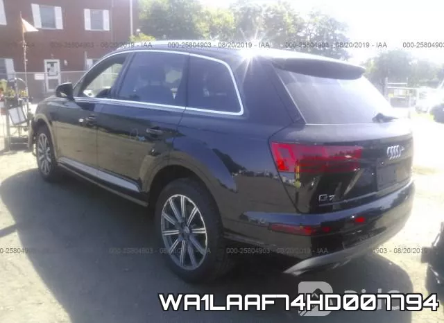 WA1LAAF74HD007794 фото 4