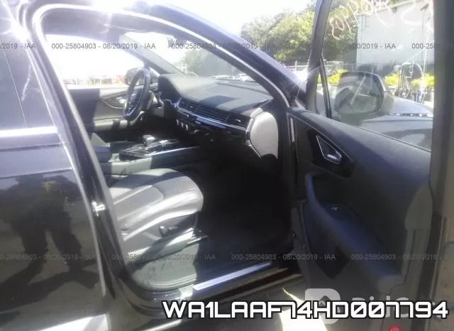 WA1LAAF74HD007794 фото 6