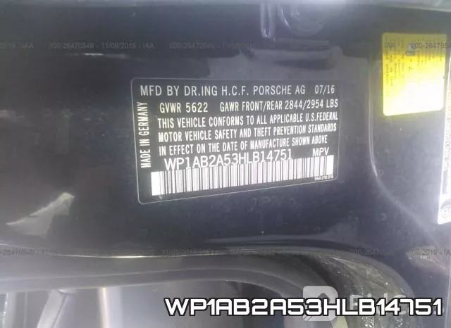 WP1AB2A53HLB14751 фото 9