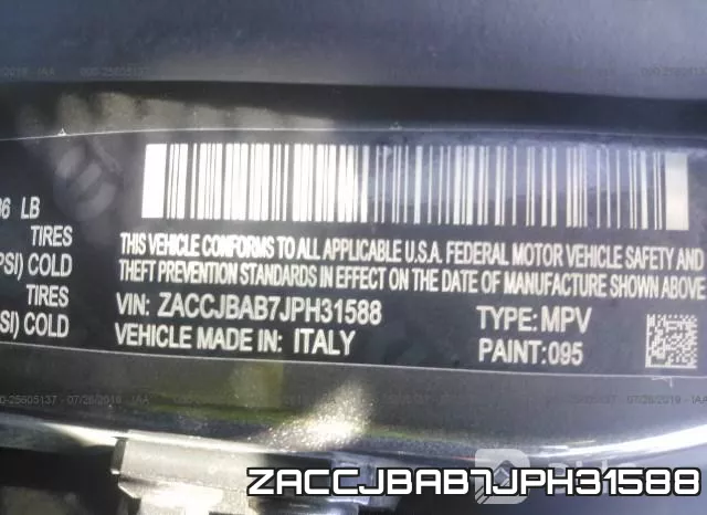 ZACCJBAB7JPH31588 фото 10