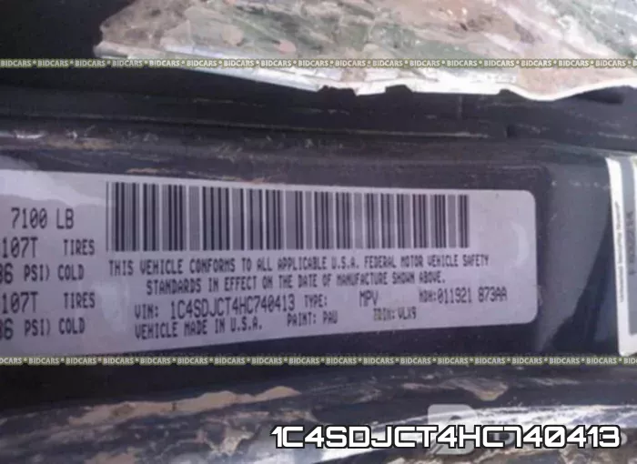 1C4SDJCT4HC740413 фото 10