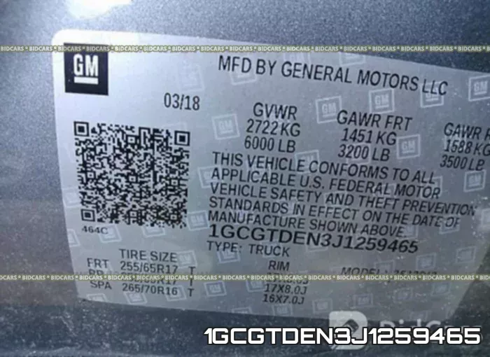 1GCGTDEN3J1259465 фото 10