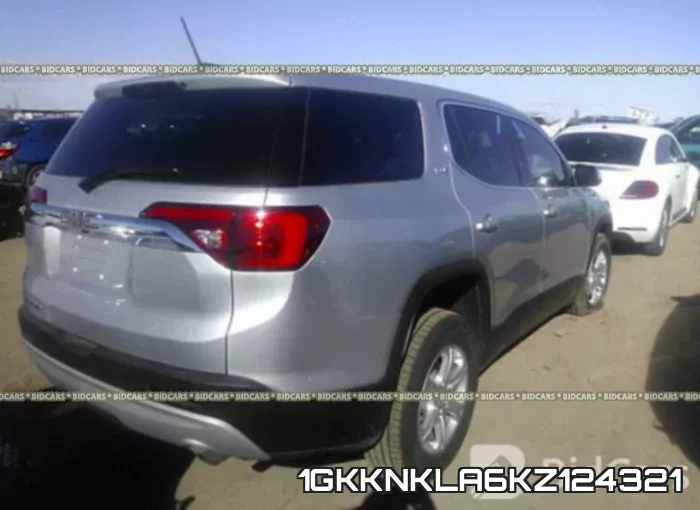 1GKKNKLA6KZ124321 фото 5
