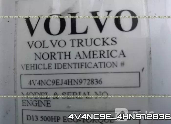 4V4NC9EJ4HN972836 фото 10