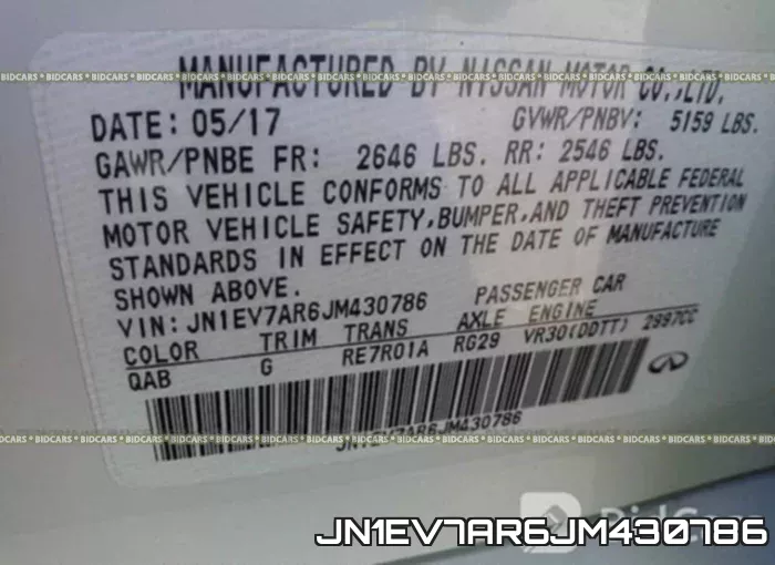 JN1EV7AR6JM430786 фото 10