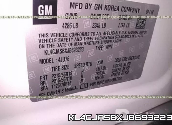 KL4CJASBXJB693223 фото 10