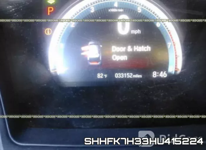 SHHFK7H33HU415224 фото 8